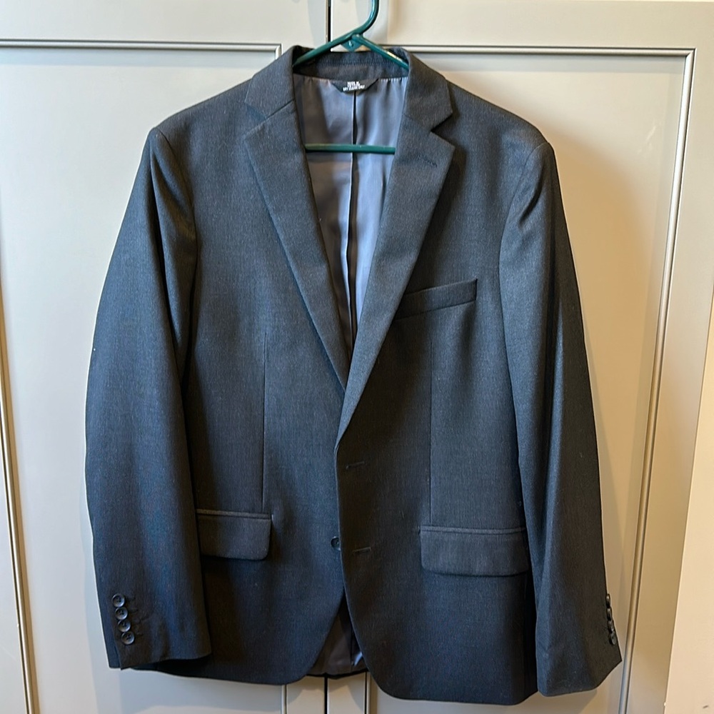 J.M. Haggar Men’s Charcoal Blazer